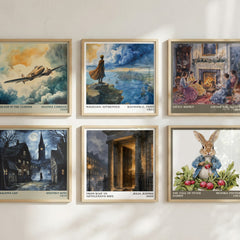 From Waif to Gentleman's Wife literary art print colour and style options – Julia Justiss book art