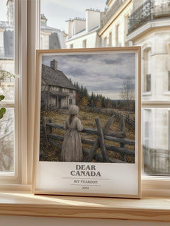 Dear Canada book cover poster colour and style options – Kit Pearson book art