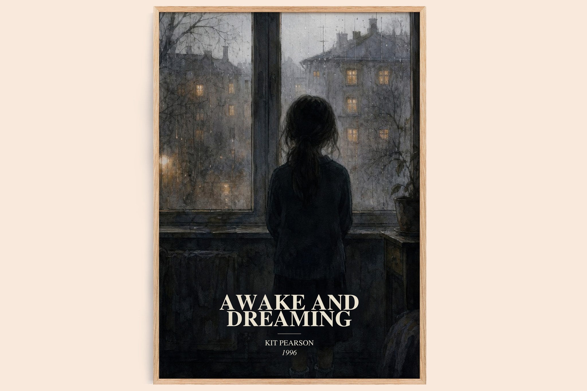 Awake and Dreaming Book Watercolour Illustration by Kit Pearson