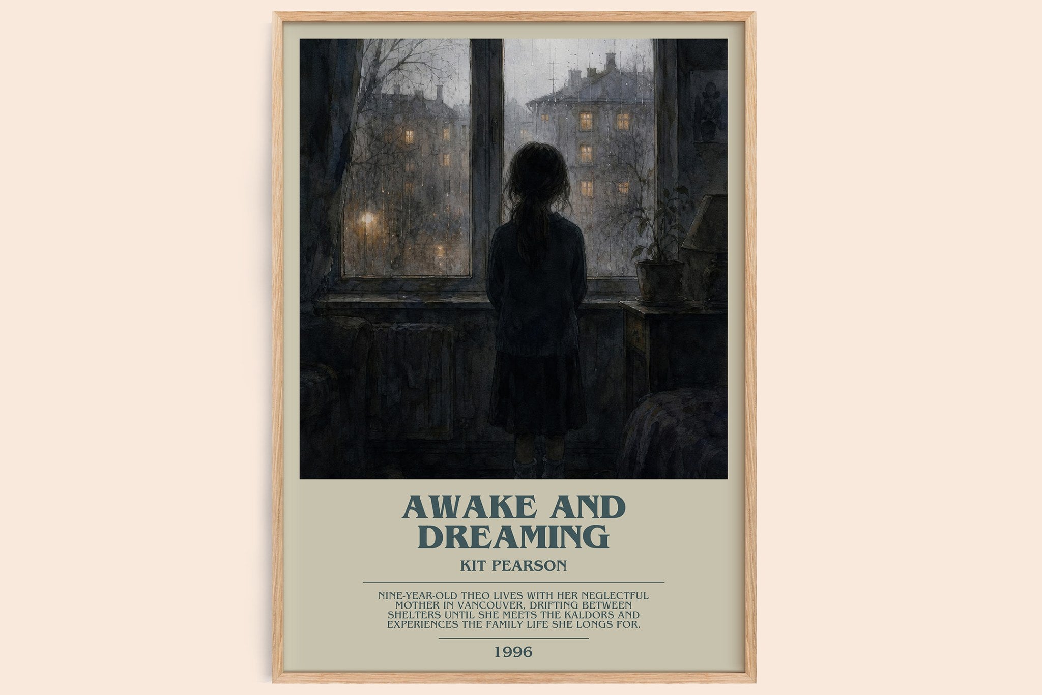 Awake and Dreaming Bookish Wall Art by Kit Pearson