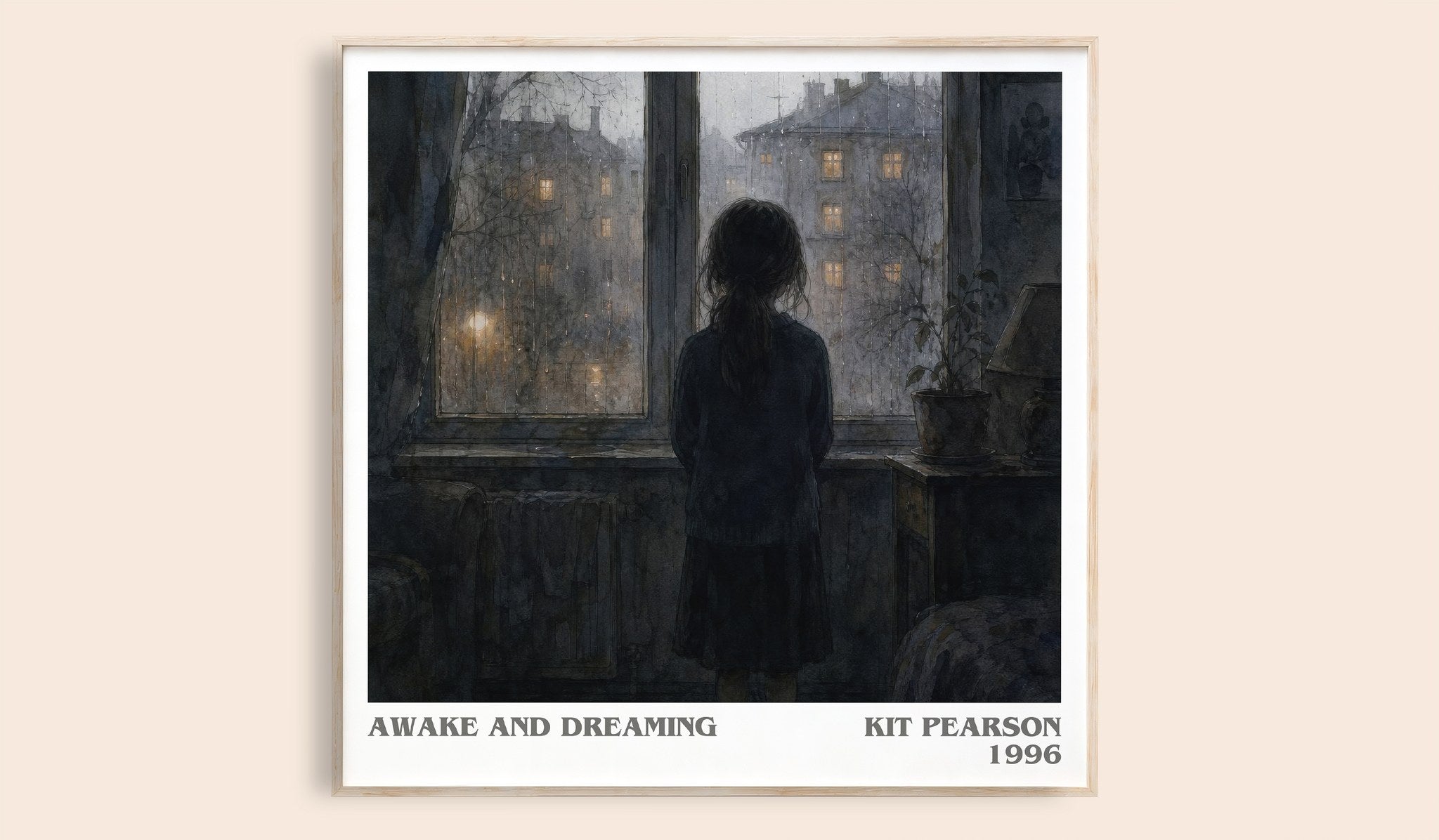 Awake and Dreaming Literary Art Print by Kit Pearson