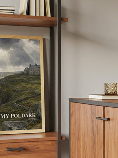 Jeremy Poldark book watercolour illustration paper finish options – matte satin gloss