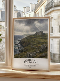 Jeremy Poldark book cover poster colour and style options – Winston Graham book art