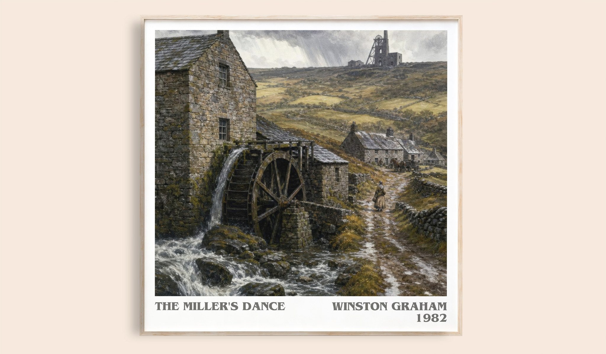 The miller's dance Literary Art Print by Winston Graham