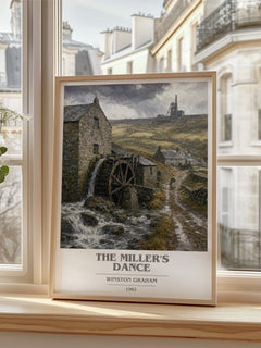 The miller's dance book cover poster colour and style options – Winston Graham book art