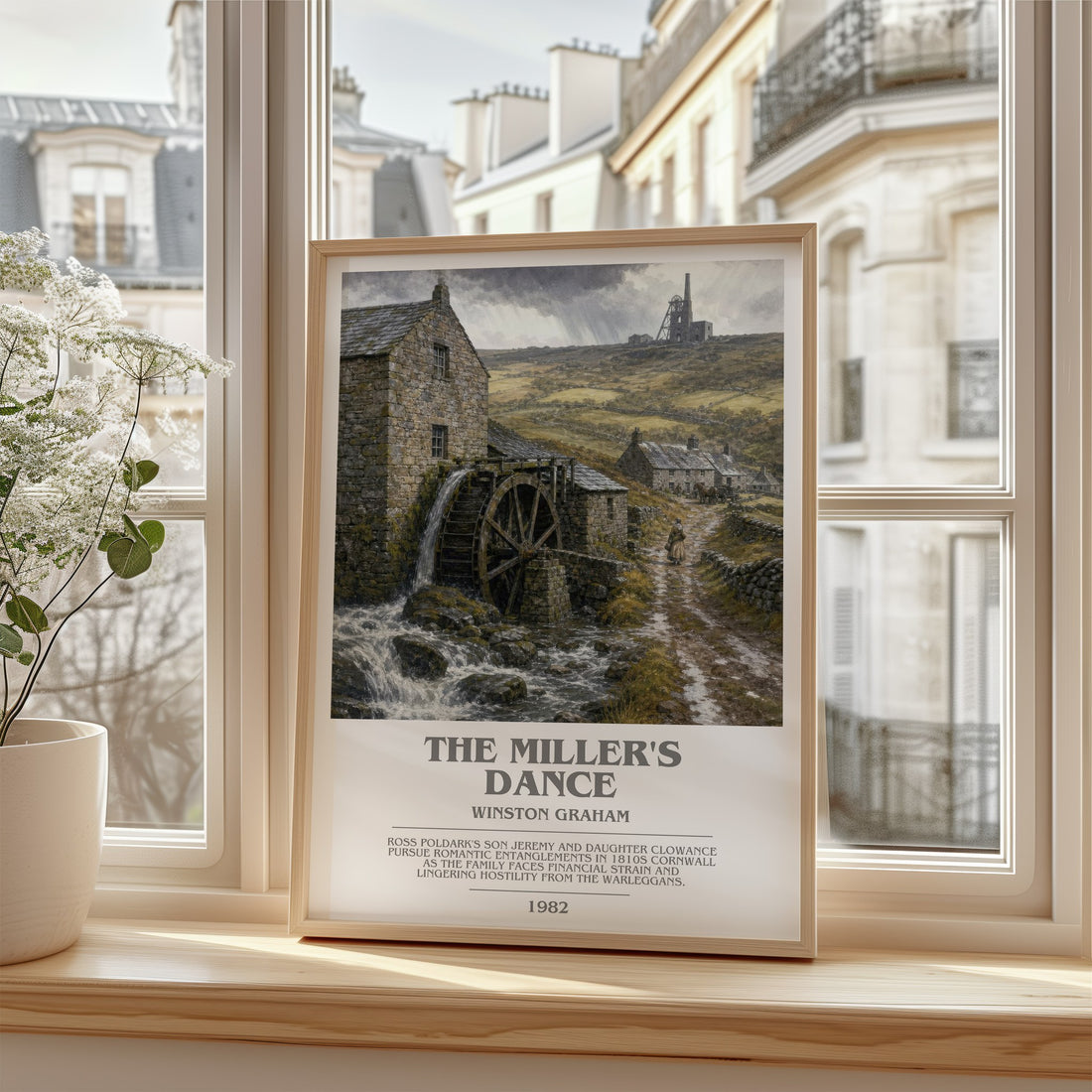 The miller's dance bookish poster colour and style options – Winston Graham book art