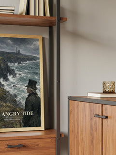 The Angry Tide book watercolour illustration paper finish options – matte satin gloss