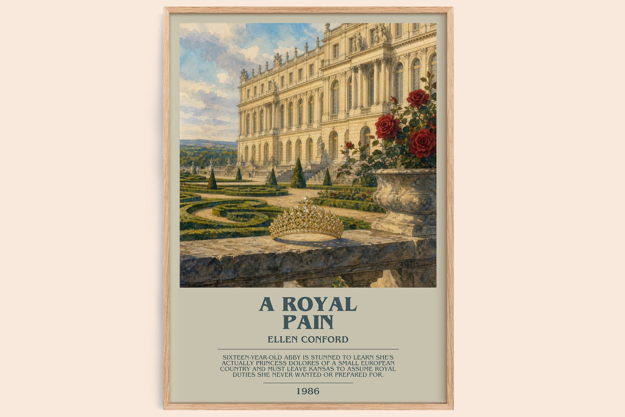 A royal pain Bookish Wall Art by Ellen Conford