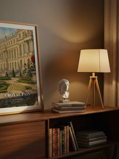 A royal pain watercolour print on bookshelf – Ellen Conford fan gift