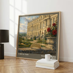 A royal pain literary print framed by window – literary home decor