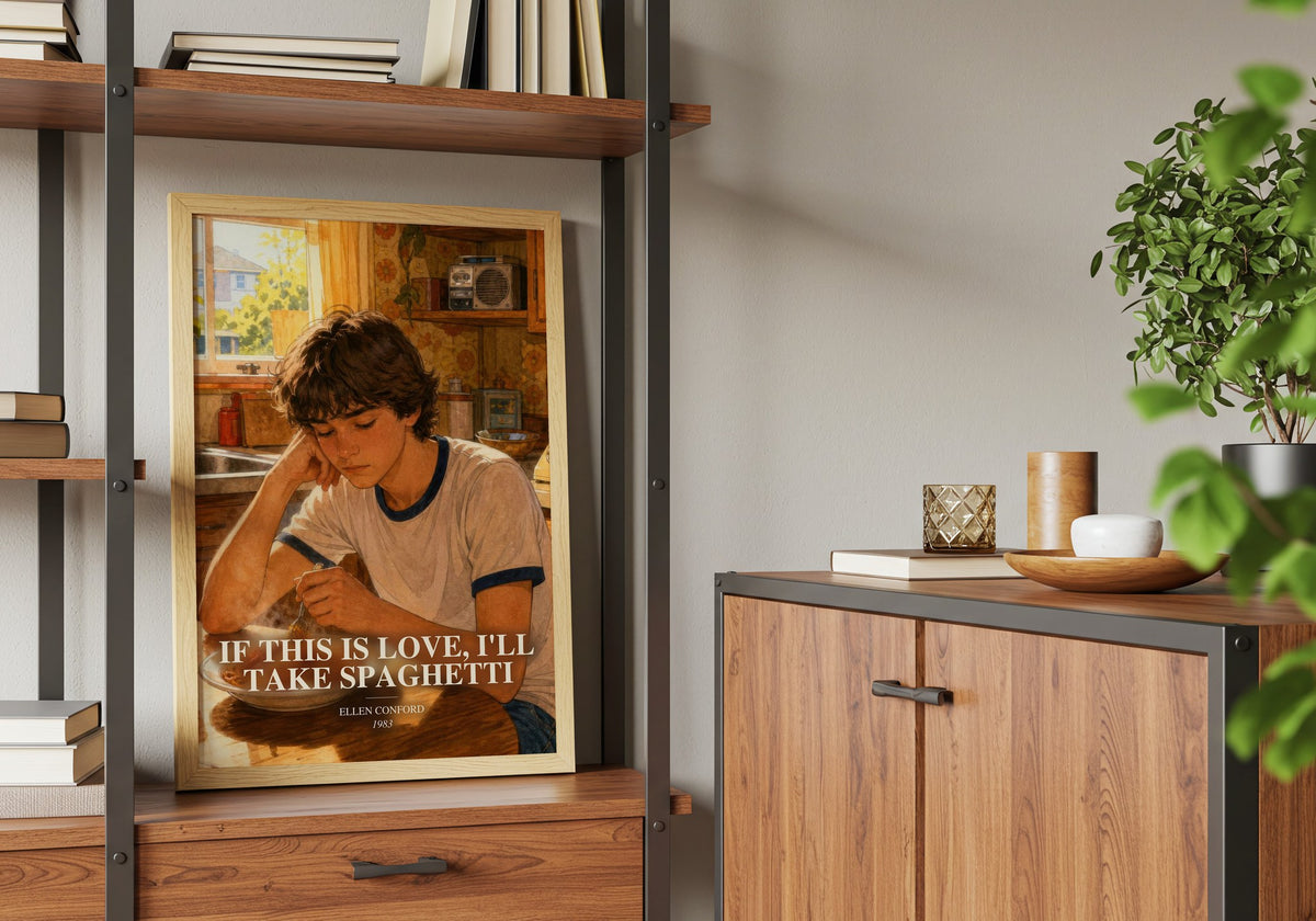 If this is love, I'll take spaghetti book watercolour illustration paper finish options – matte satin gloss