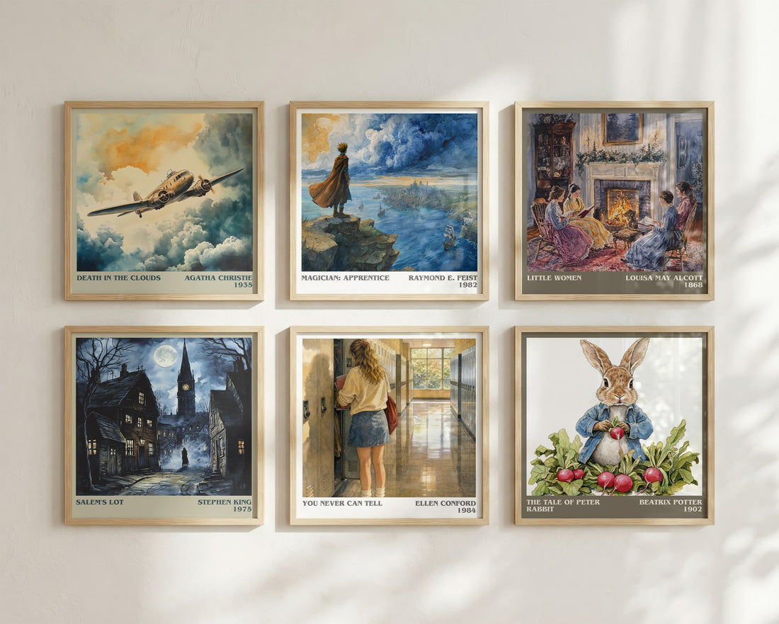 You never can tell literary art print colour and style options – Ellen Conford book art