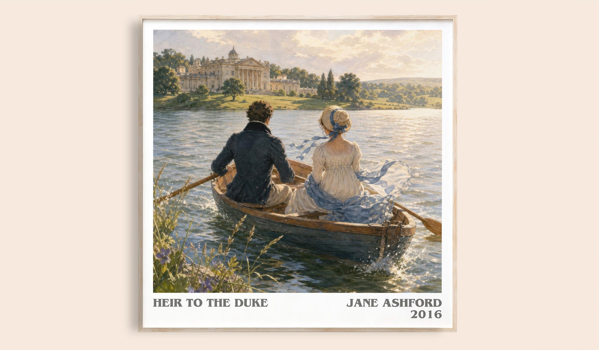 Heir to the Duke Literary Art Print by Jane Ashford
