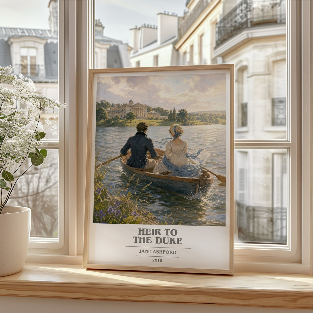Heir to the Duke book cover poster colour and style options – Jane Ashford book art