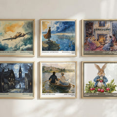 Heir to the Duke literary art print colour and style options – Jane Ashford book art