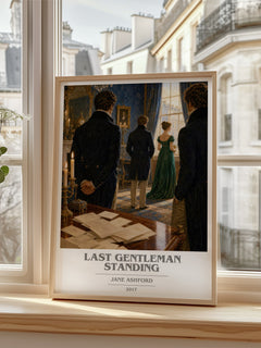 Last Gentleman Standing book cover poster colour and style options – Jane Ashford book art