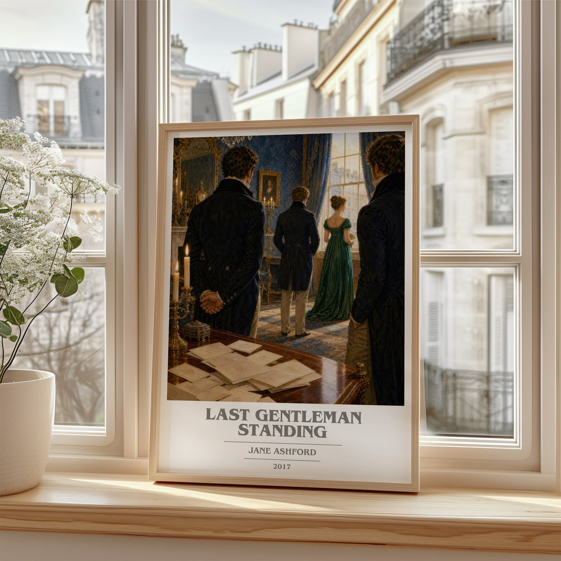 Last Gentleman Standing book cover poster colour and style options – Jane Ashford book art