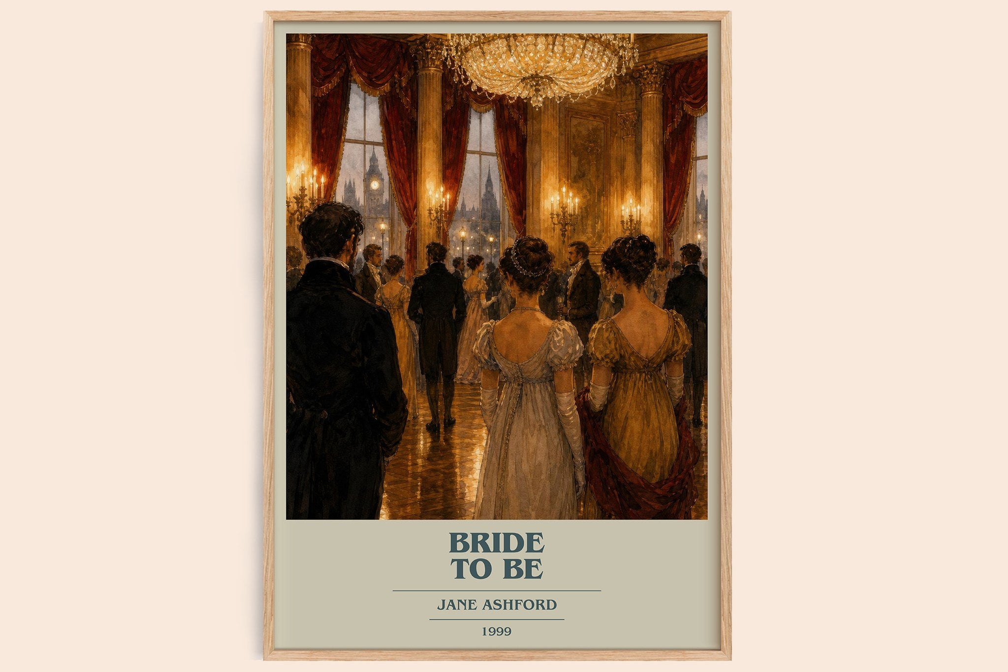 Bride to Be Book Cover Poster by Jane Ashford