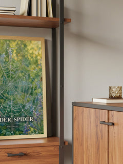Spider, Spider book watercolour illustration paper finish options – matte satin gloss