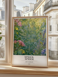 Spider, Spider book cover poster colour and style options – Joy Cowley book art