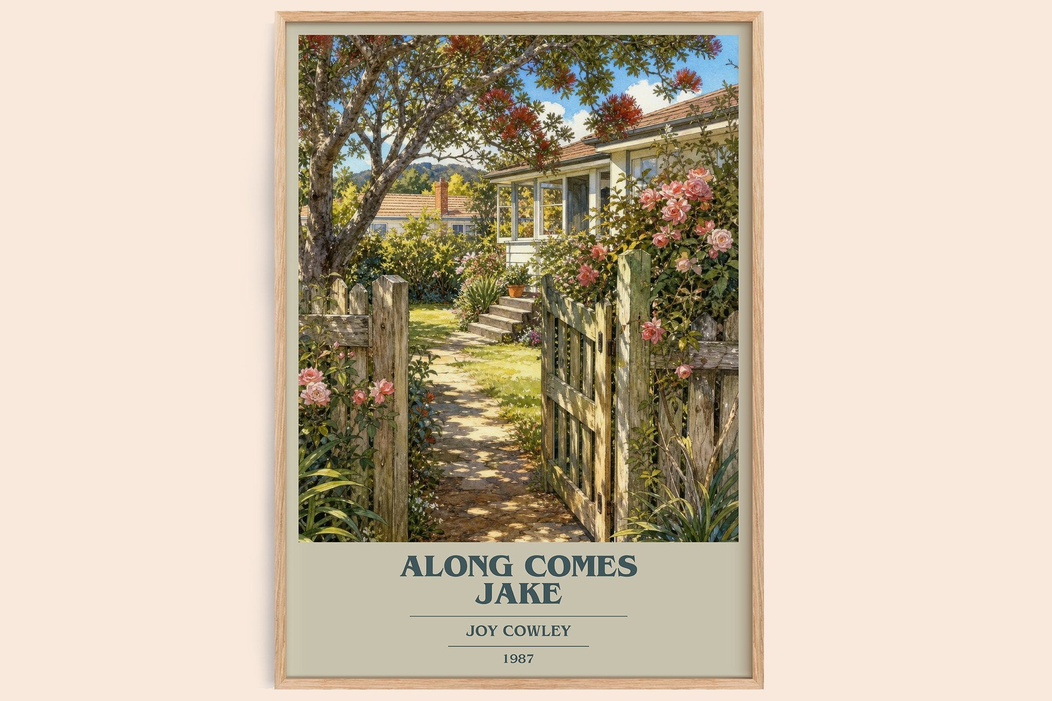 Along comes Jake Book Cover Poster by Joy Cowley