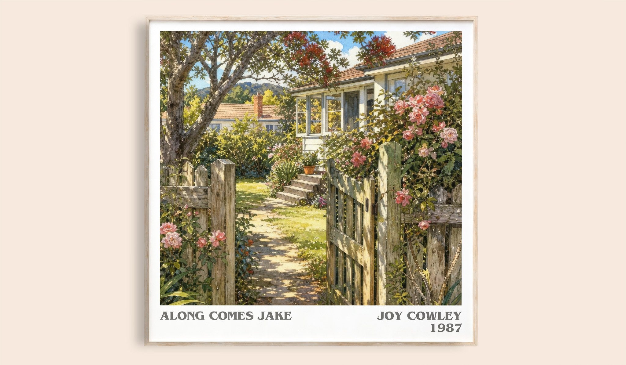 Along comes Jake Literary Art Print by Joy Cowley
