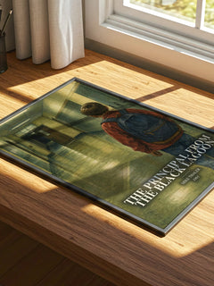 The Principal From the Black Lagoon watercolour book poster framed on wall – childrens wall art
