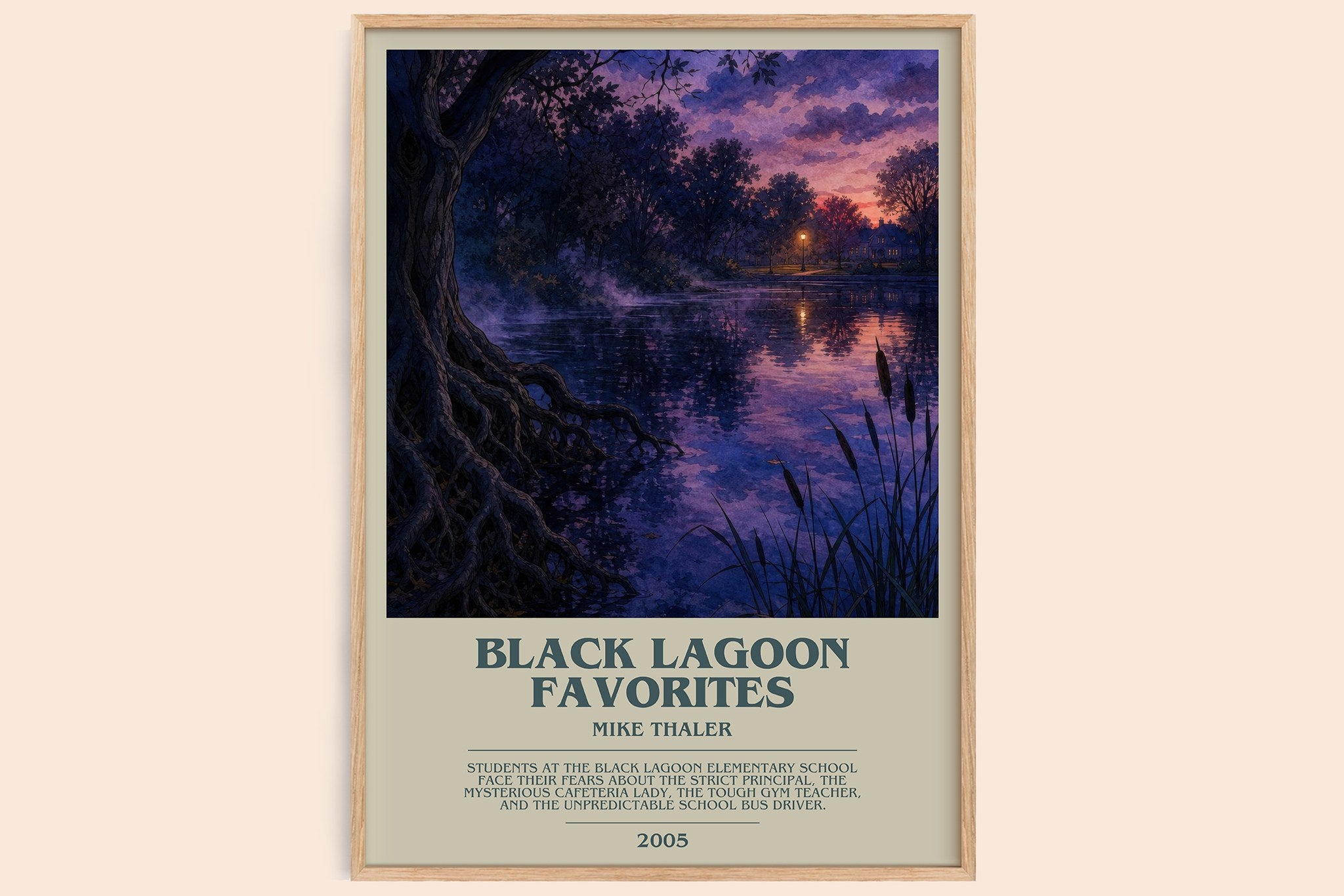 Black Lagoon favorites Bookish Wall Art by Mike Thaler