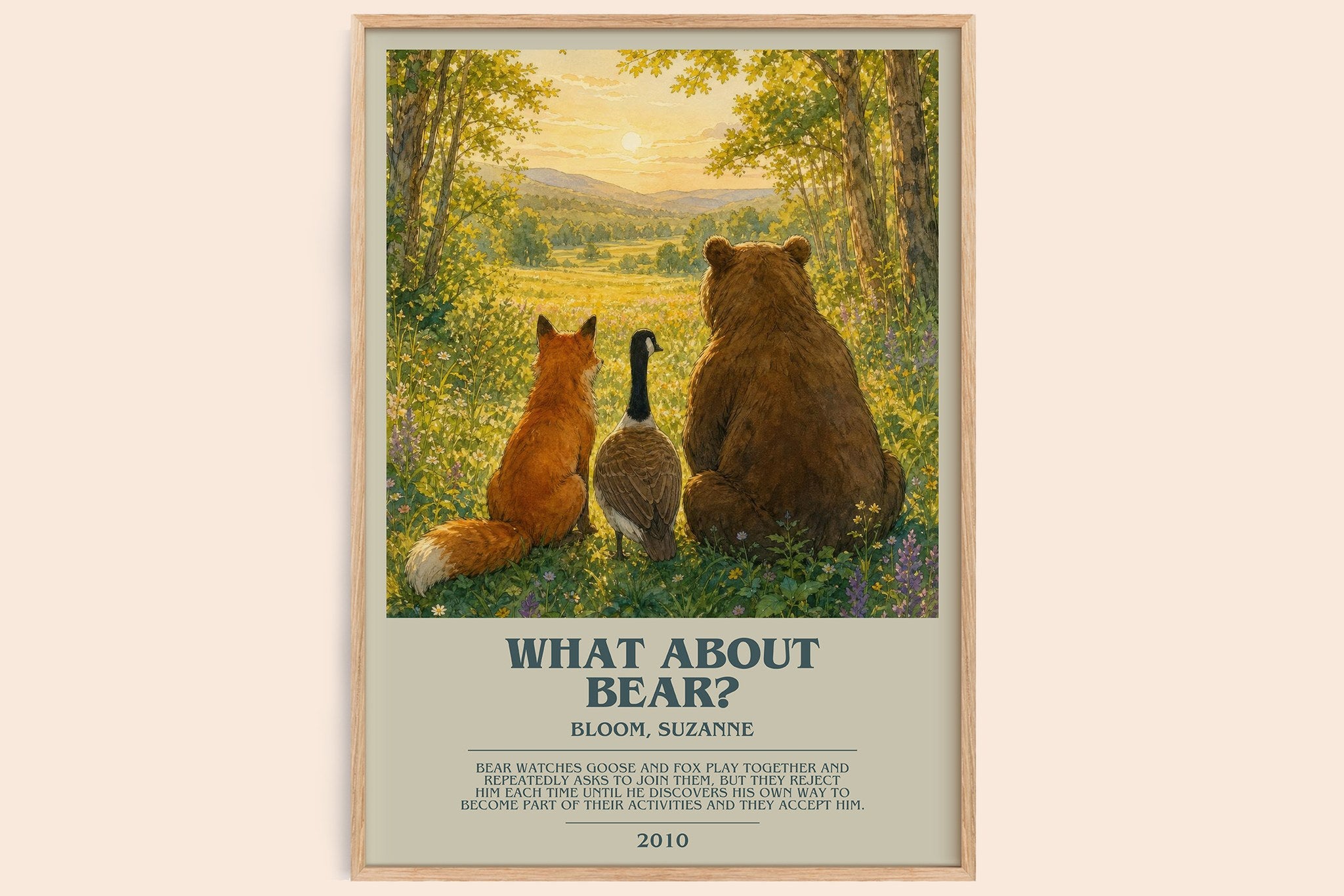 What about Bear? Bookish Wall Art by Bloom, Suzanne