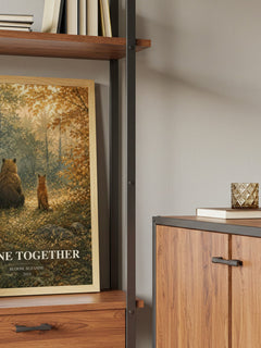 Alone together book watercolour illustration paper finish options – matte satin gloss