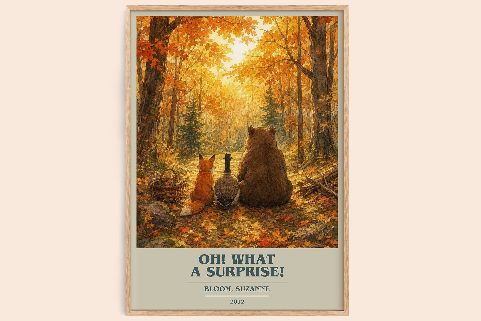 Oh! What a surprise! Book Cover Poster by Bloom, Suzanne