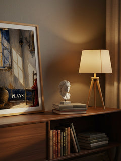 Plays watercolour print on bookshelf – Federico García Lorca fan gift