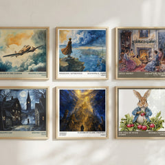 Forbidden mysteries of Enoch literary art print colour and style options – Elizabeth Clare Prophet book art