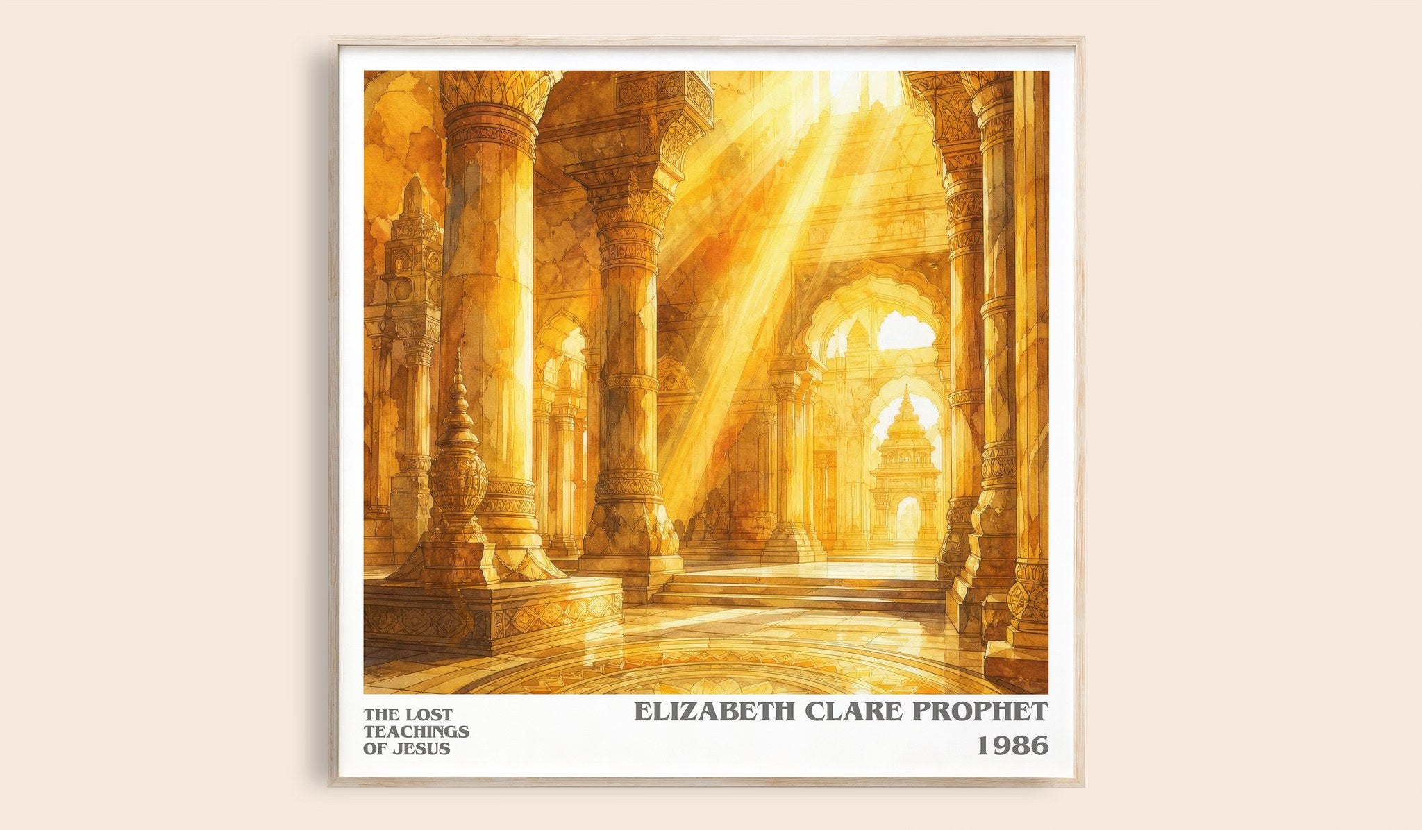 lost teachings of Jesus Literary Art Print by Elizabeth Clare Prophet