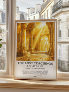 The lost teachings of Jesus bookish poster colour and style options – Elizabeth Clare Prophet book art
