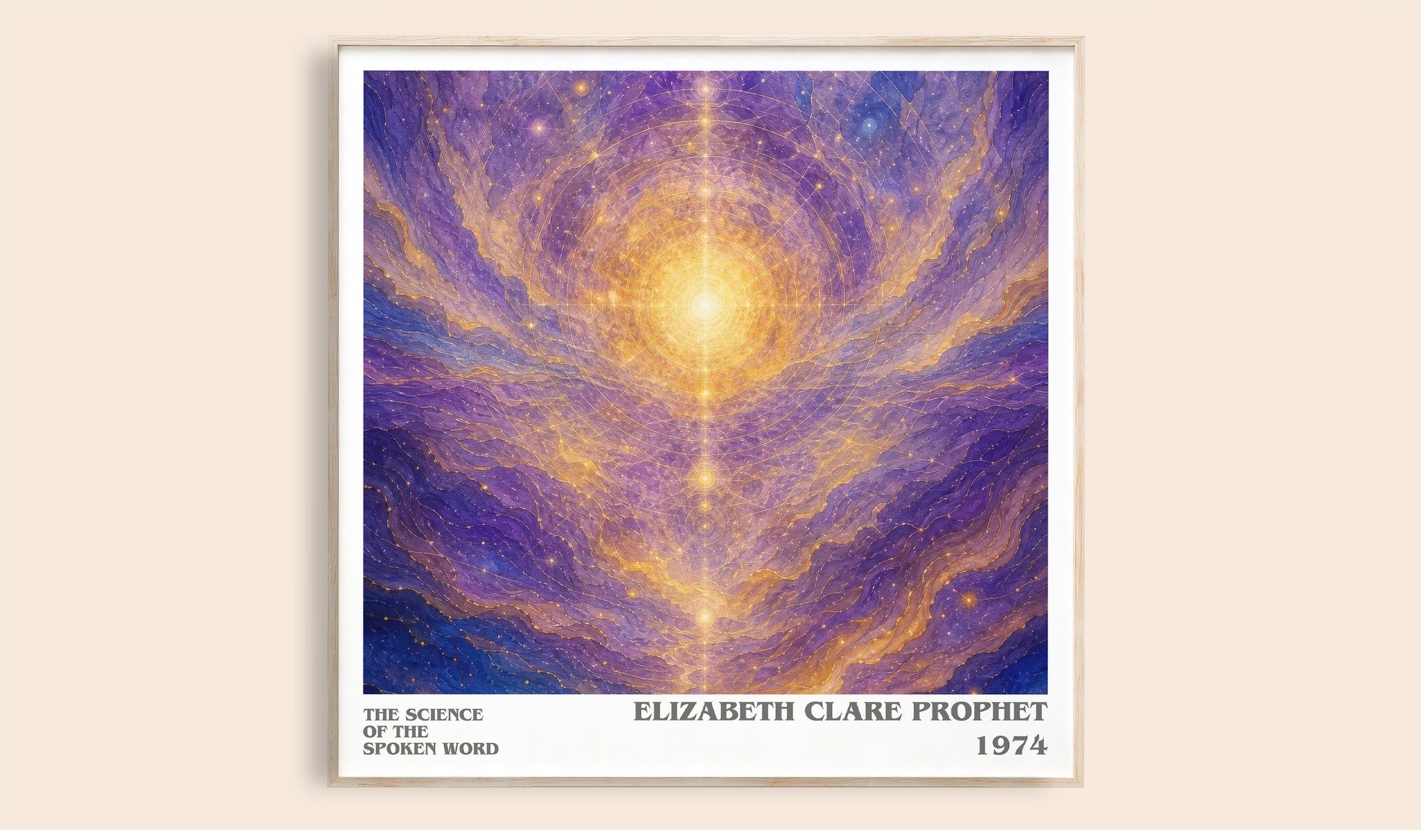 science of the spoken word Literary Art Print by E. Prophet