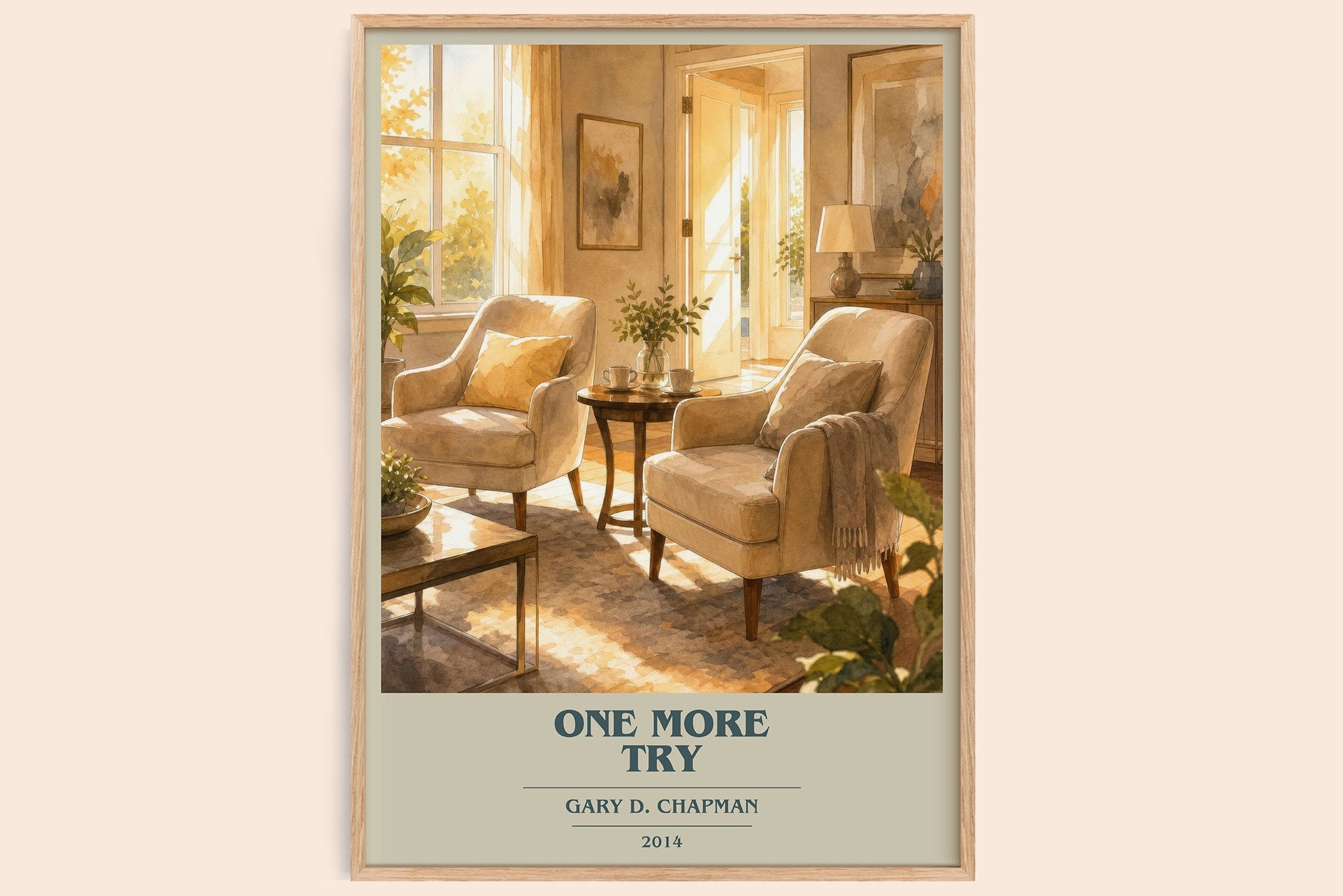 One more try Book Cover Poster by Gary D. Chapman