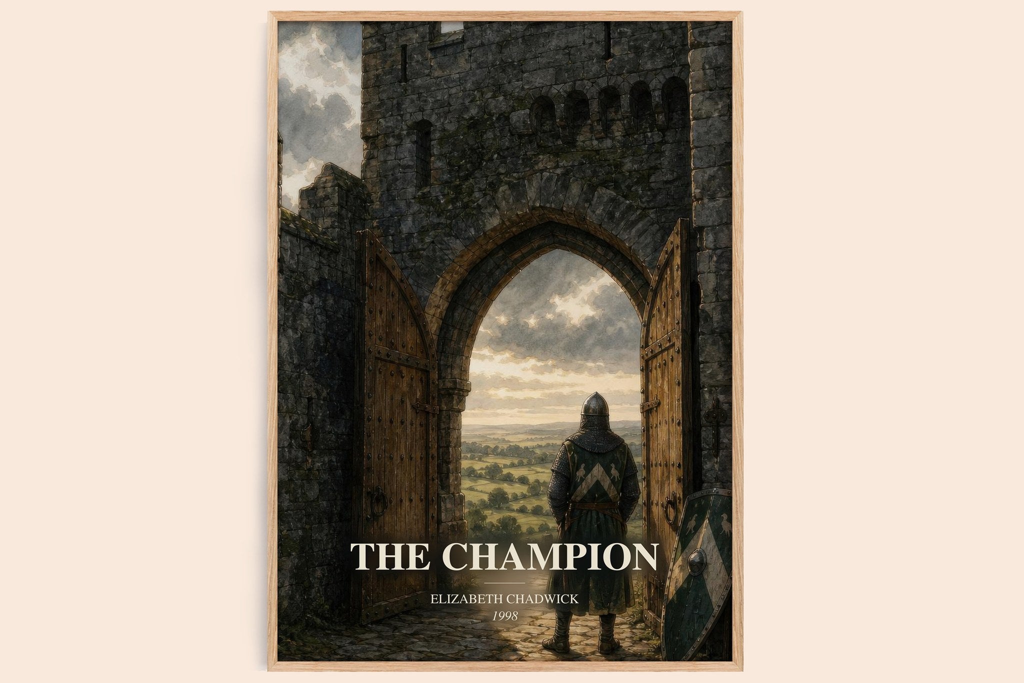 The Champion Book Watercolour Illustration by Elizabeth Chadwick