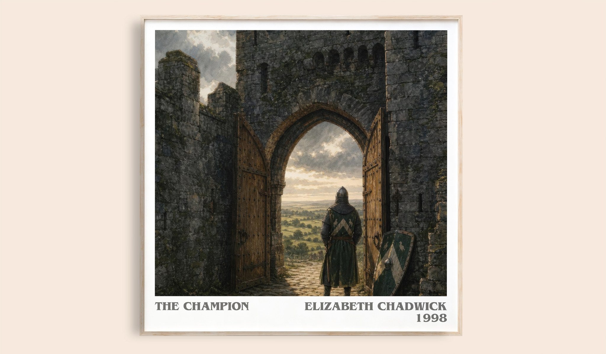 The Champion Literary Art Print by Elizabeth Chadwick