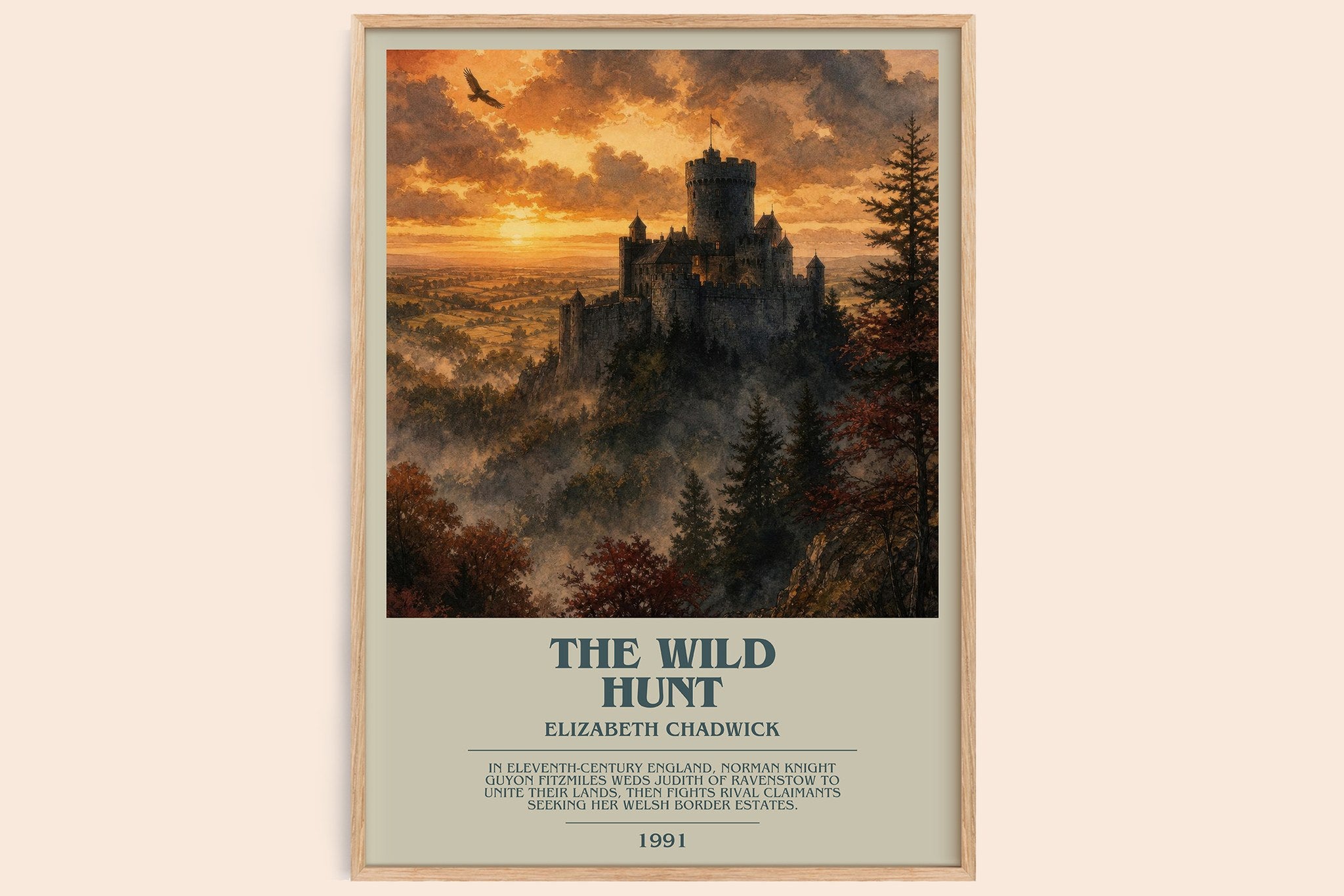 The wild hunt Bookish Wall Art by Elizabeth Chadwick