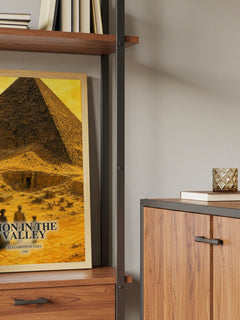 Lion in the valley book watercolour illustration paper finish options – matte satin gloss