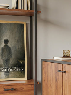 The boy who could make himself disappear book watercolour illustration paper finish options – matte satin gloss