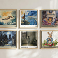 The boy who could make himself disappear literary art print colour and style options – Kin Platt book art