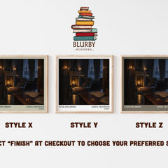 Ever His Bride literary print in frame leaning in hallway – romance wall art