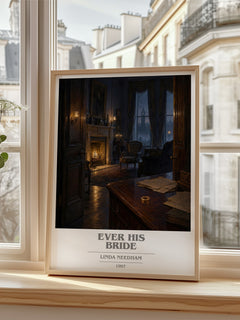 Ever His Bride book cover poster colour and style options – Linda Needham book art