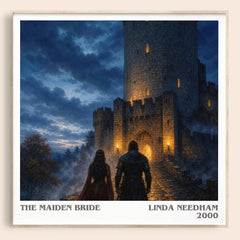 The Maiden Bride literary book poster by Linda Needham – framed literary art print