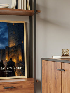 The Maiden Bride book watercolour illustration paper finish options – matte satin gloss