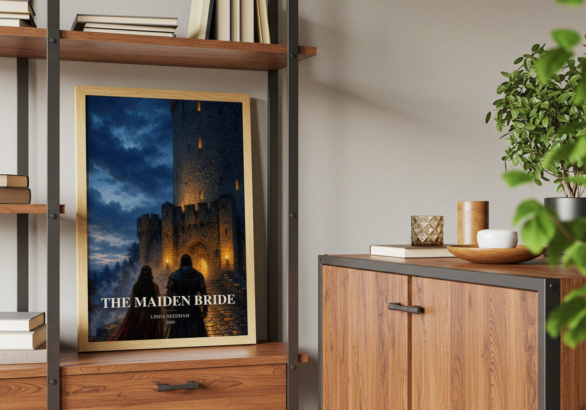 The Maiden Bride book watercolour illustration paper finish options – matte satin gloss