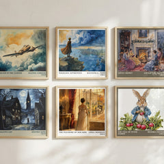The Pleasure of Her Kiss literary art print colour and style options – Linda Needham book art