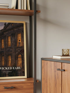 My Wicked Earl book watercolour illustration paper finish options – matte satin gloss